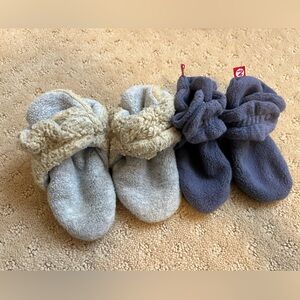 Zutano Booties - 2 pairs, 18 months